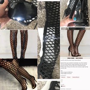 Lust for life fizz boots nasty gal new in a box